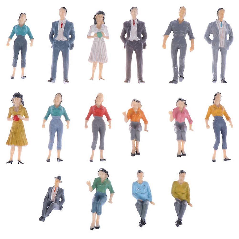 Versatile Miniature Figures Suitable for Various Modeling and Decor Needs