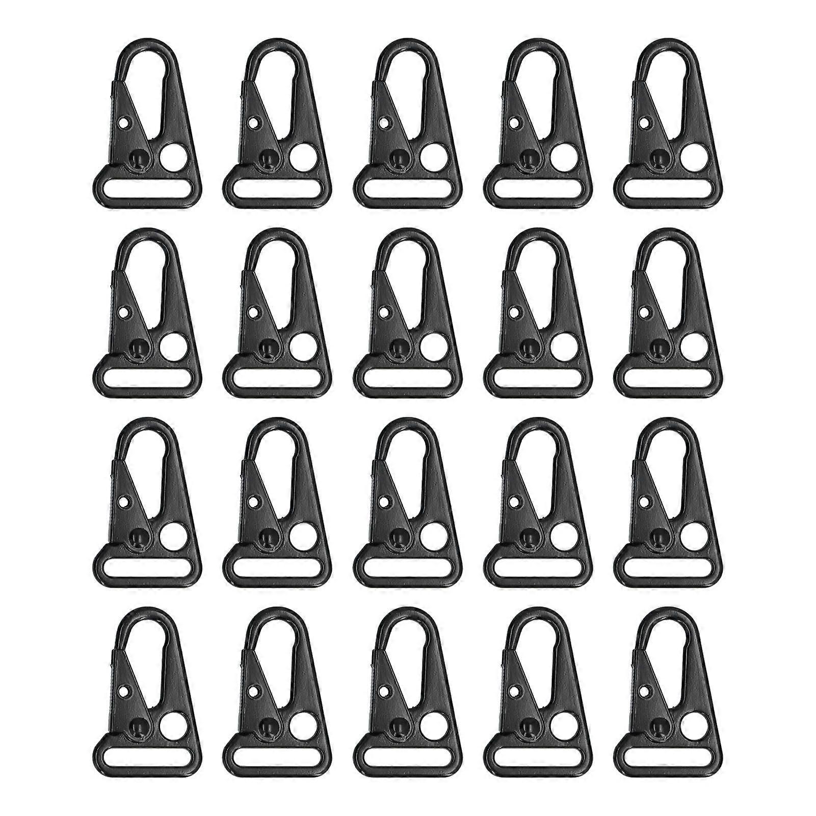 2025 Latest Model  20PCS Sling Snap Hook Round Edge Antirust Glossy Appearance