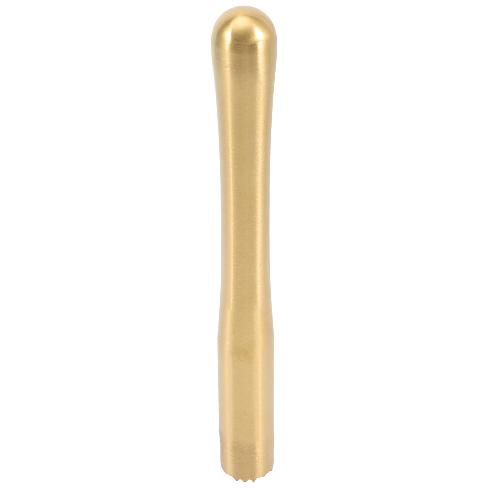 Stainless Steel Cocktail Muddler Bar Tool Ergonomic Ice Crusher Pestle for Mixing Drinks Home Kitchen Bar Use Effortless Crushing Design