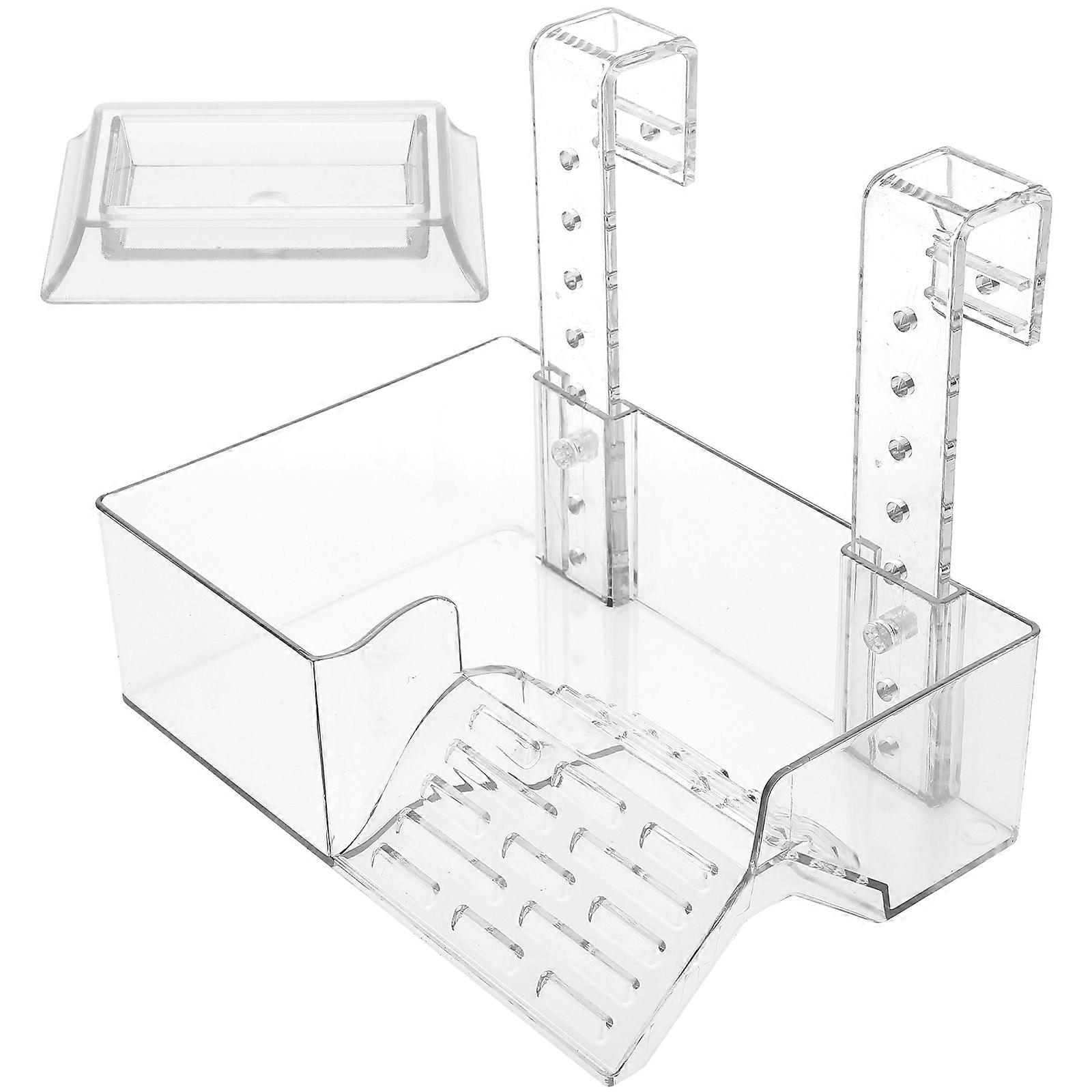 Basking Platform Ramp, Saves Space and Supports Healthy Reptile Lifestyle