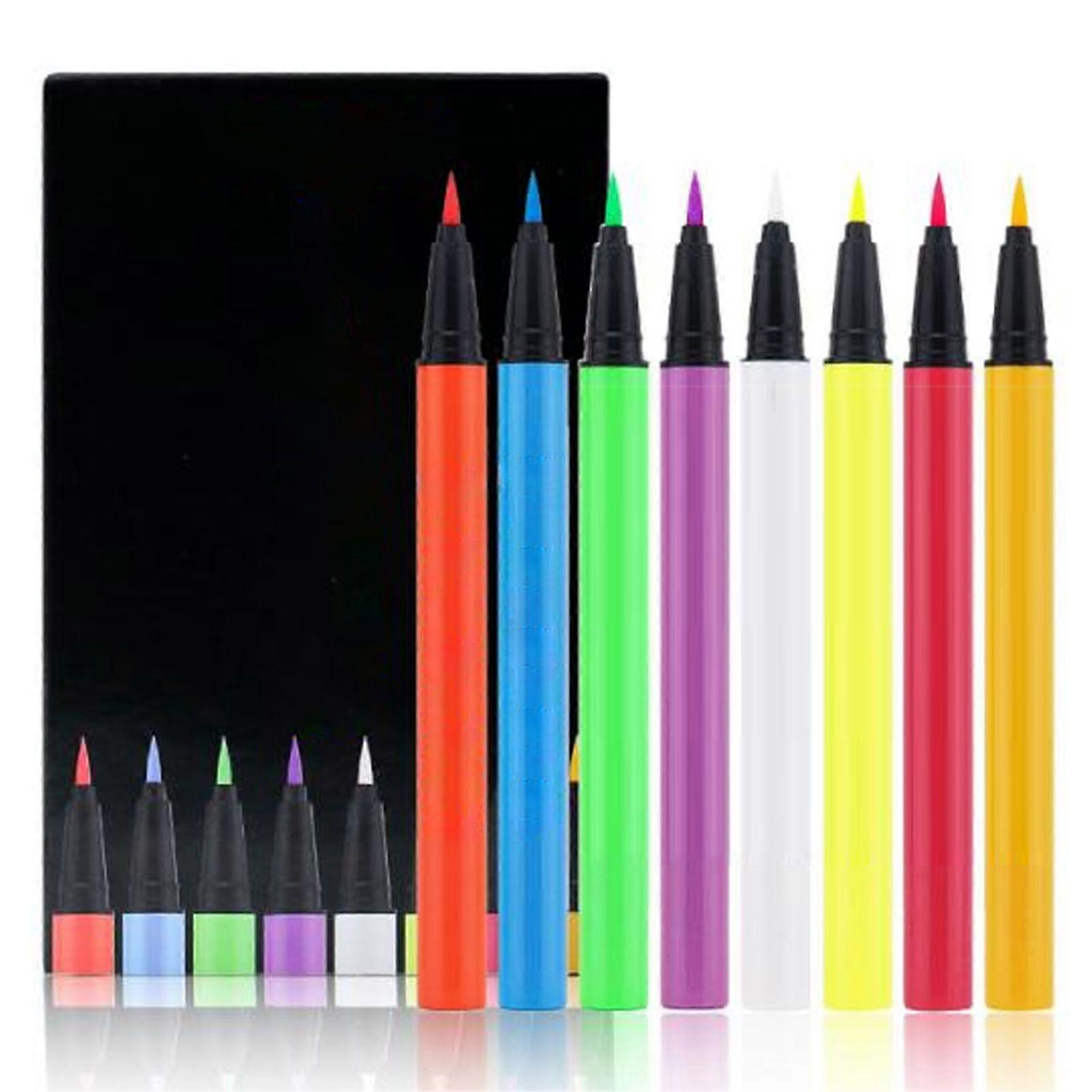2025 Latest Model 8 Color Glow Eyeliner Waterproof High Pigmented Colorful Eye...