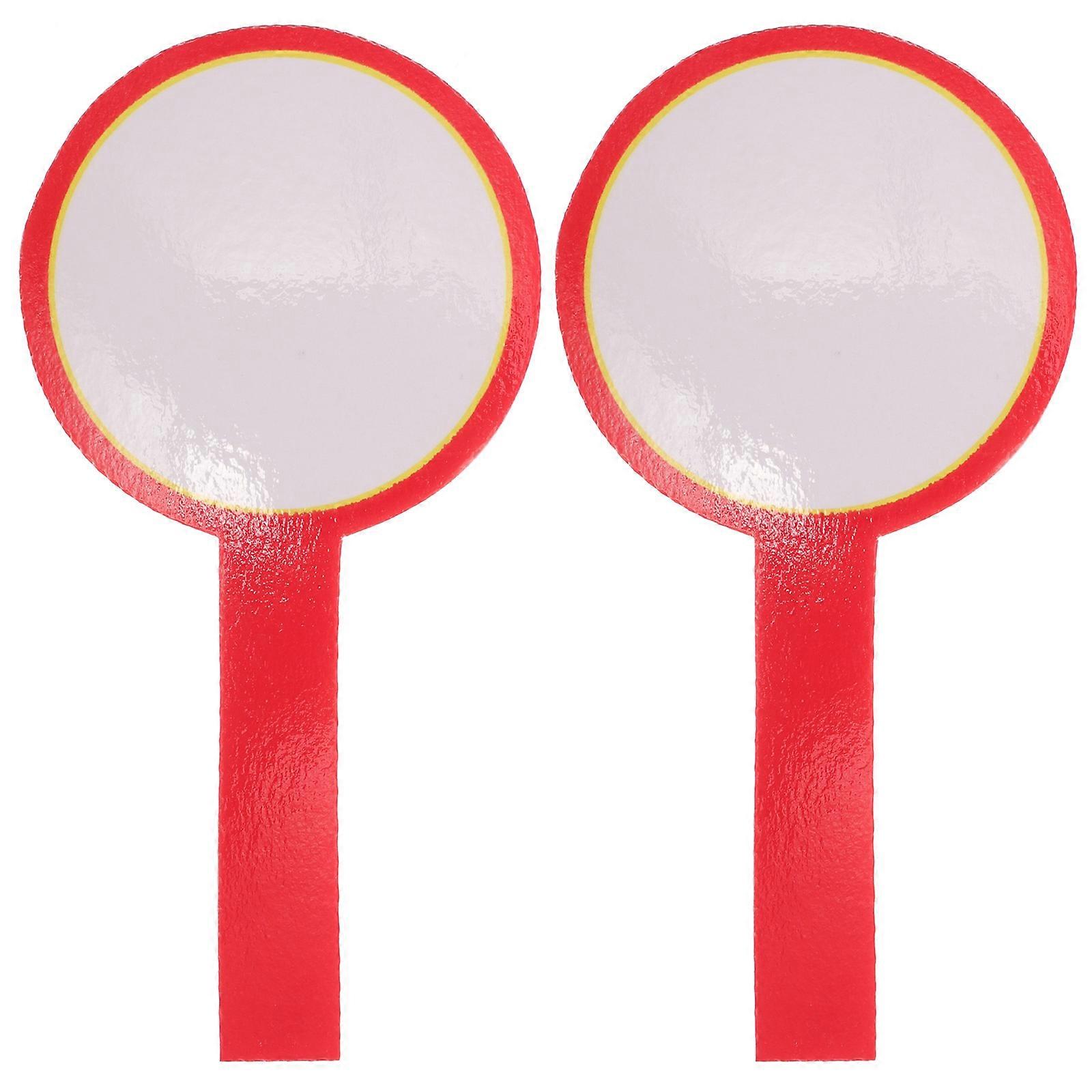 Dry Erase Scoreboards Double Sided Handheld Paddles for Sports Events, Durable Water Resistant Blank Writing Boards for Voting and Scoring