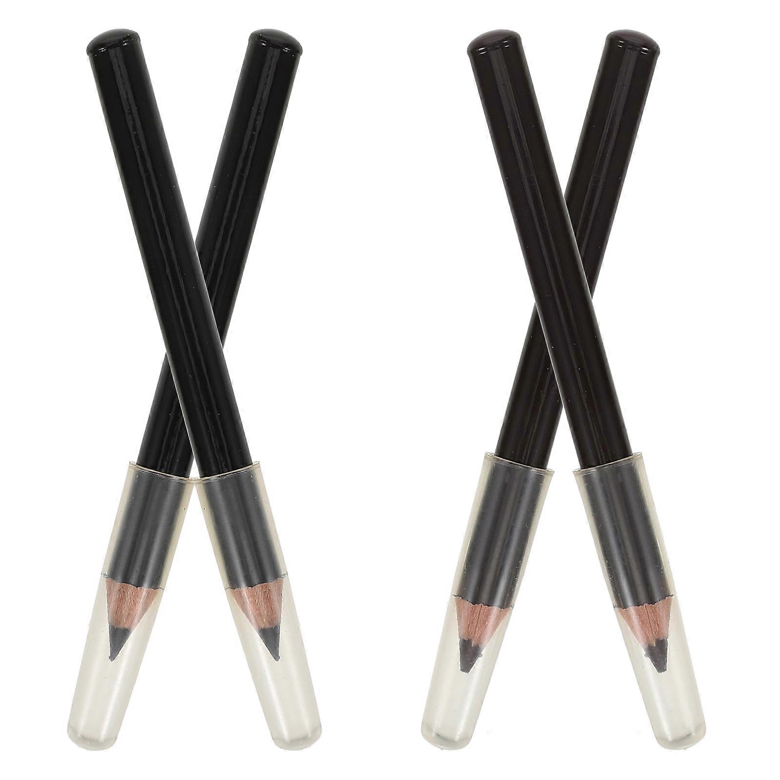 Smudge-resistant Eyebrow Pencil Set Brow Shaping Kit Color 4Pcs