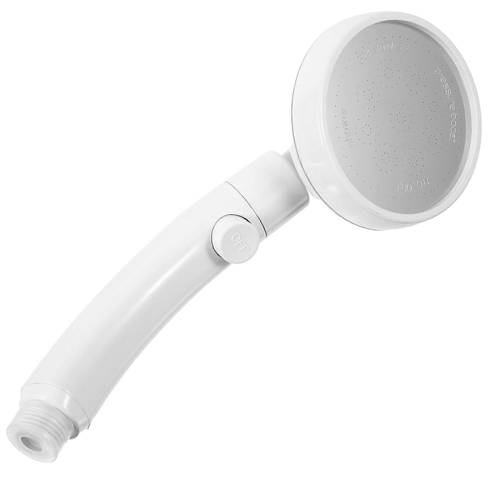 Pressurized Handheld Showerhead ABS Material 9X6X24CM Water Saving 1Pcs