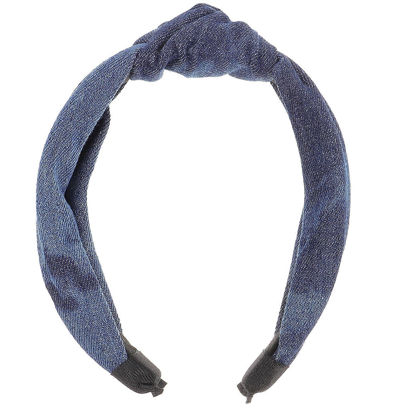 Kadın Kafa Bantları Denim Aksesuarları Kadınlar Için Makyaj Bezi Kullanın 1 Takım