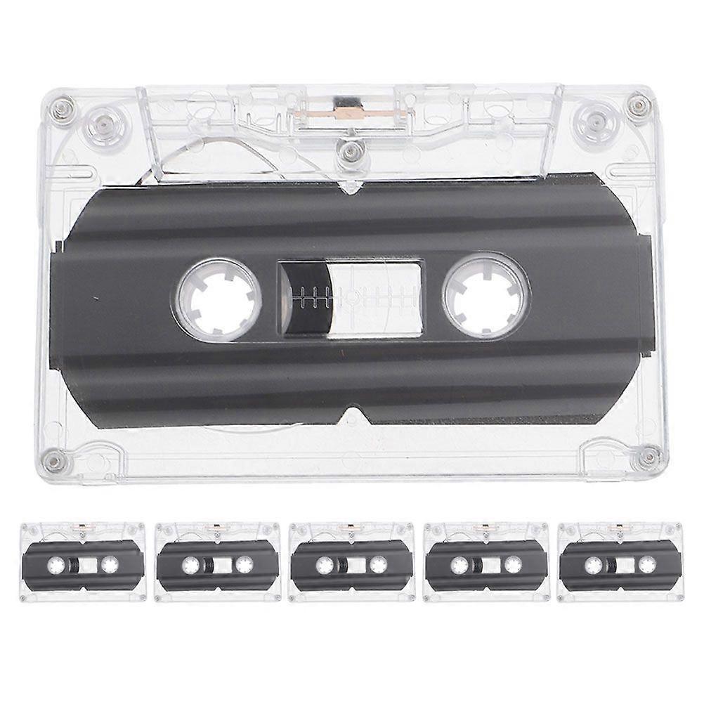 Lot de 6 cassettes audio vierges à faire soi-même, enregistrables en 30 minutes, pour vos vœux