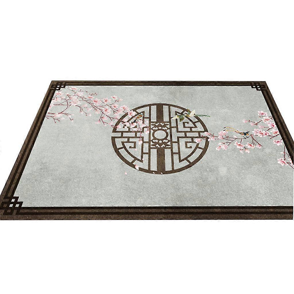 Washable Non-Slip Kitchen Carpet Runner, Dirt Trapper Mat (4.5x80)