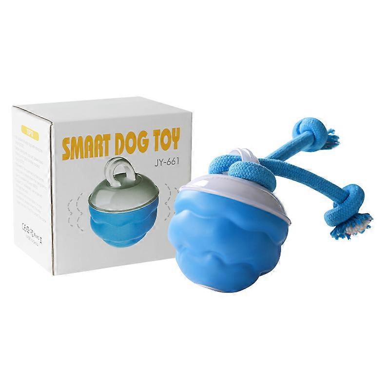 Interactive Dog Ball Toy - Rechargeable Rolling Ball with Tail for Small & Large Dogs, Relieves Boredom