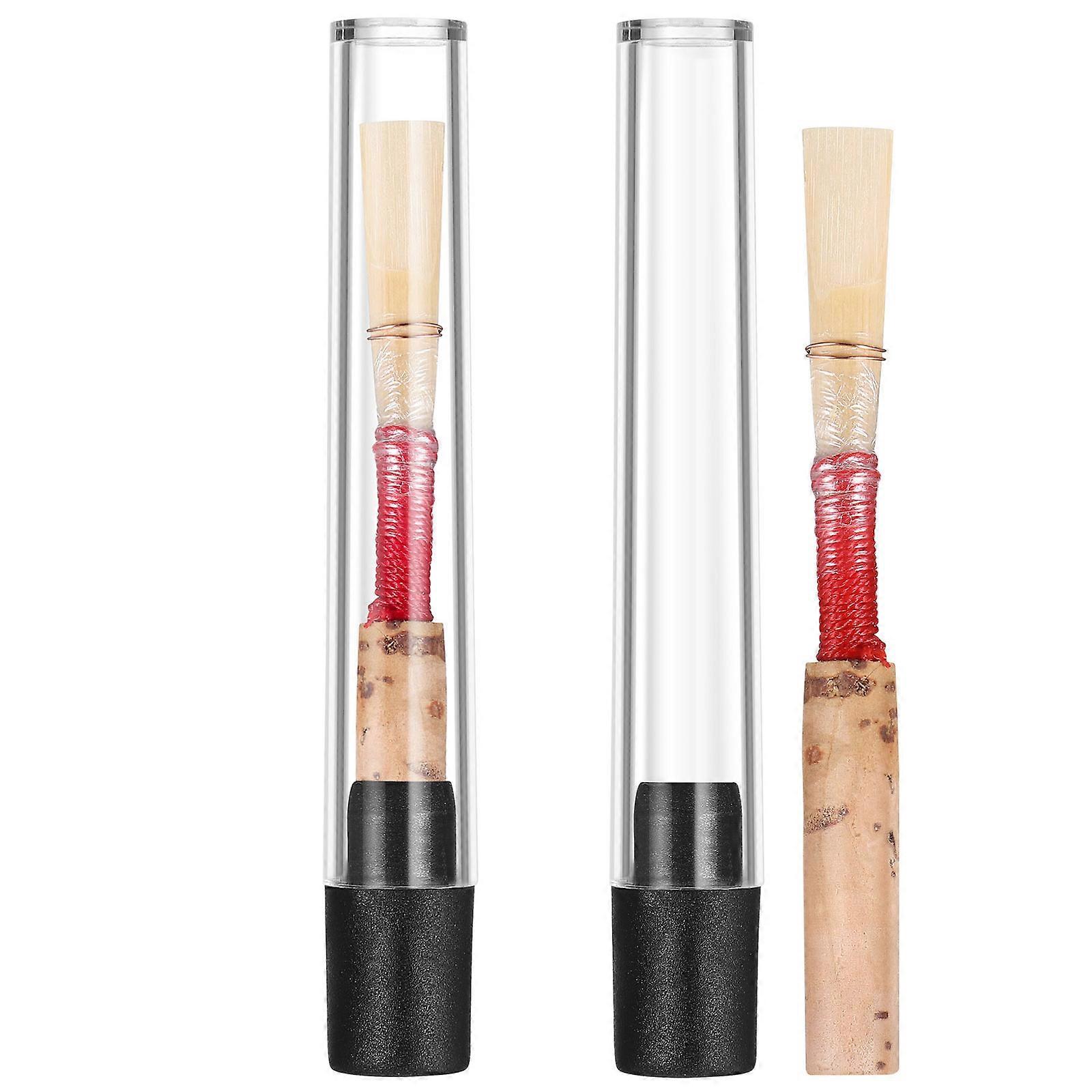2pcs Durable Oboe Reeds Instrument Accessory Oboe Whistle (Variety Colors)