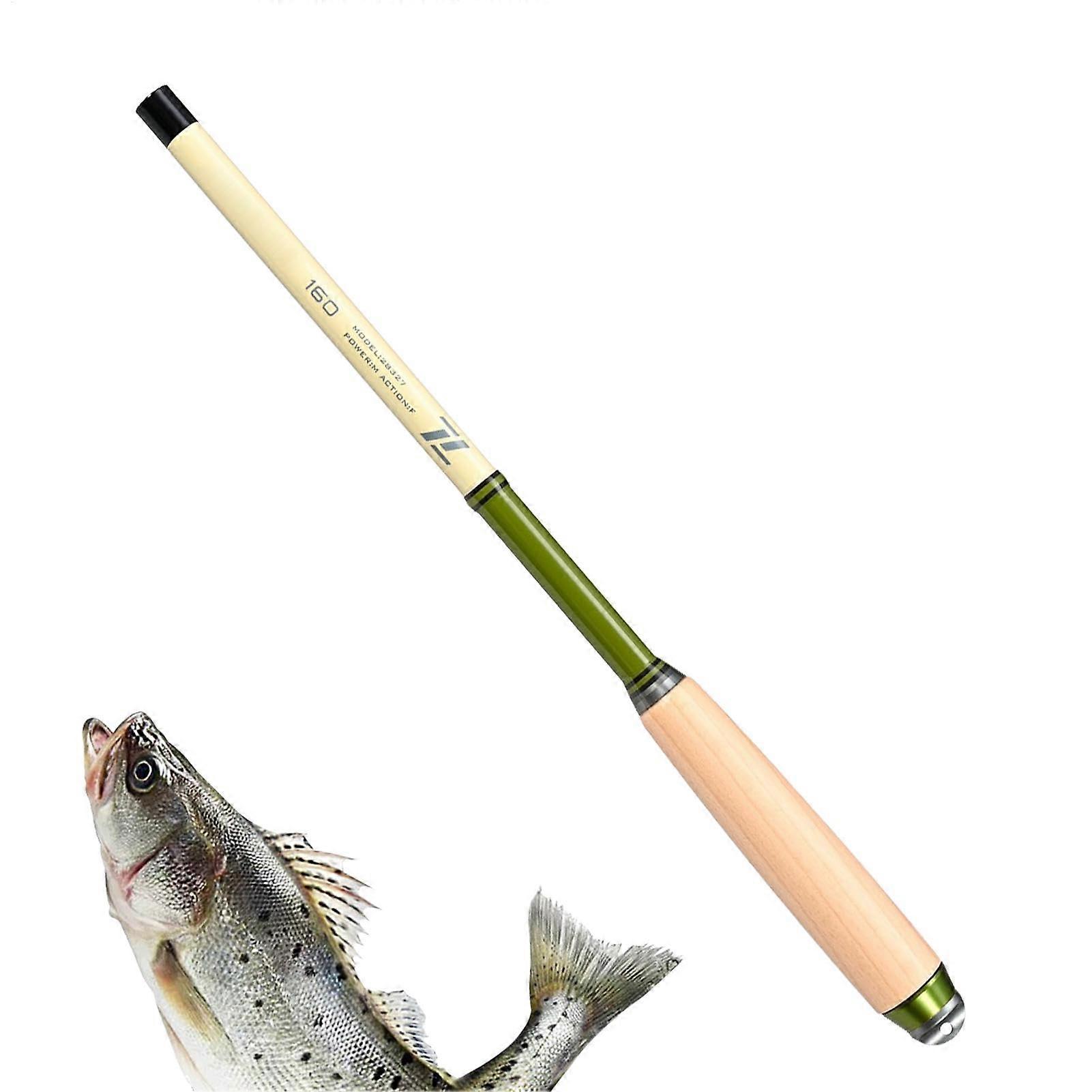 Small Telescopic Fishing Rod Light Extendable Rod with Non-Slip Handle for Anglers and Amateurs 1.P
