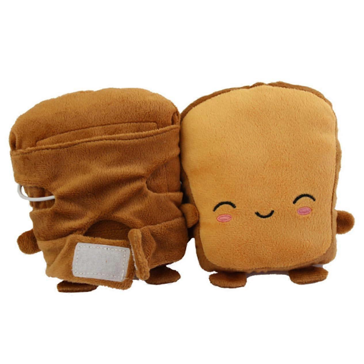 USB Heated Gloves for Gel Manicure with Touchscreen Fingers, Thickened Mittens, UV Protection, and Hand Warmer Function
