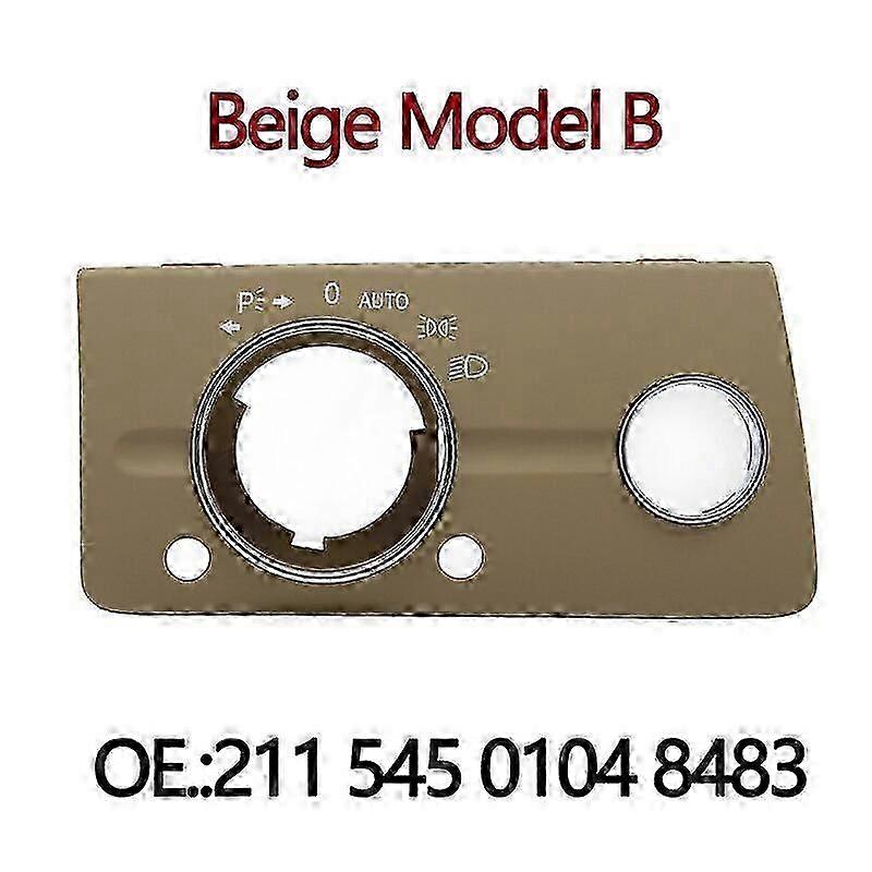 Accesorii interioare auto faruri comutator comutator ornamente potrivite pentru o anumită marcă W211 E Clasa E200 E250 E320 E350 E550