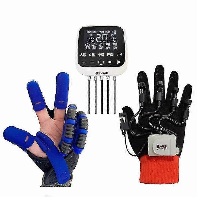 New Rehabilitation Robot Gloves for Stroke Hemiplegia Hand Function Training Device