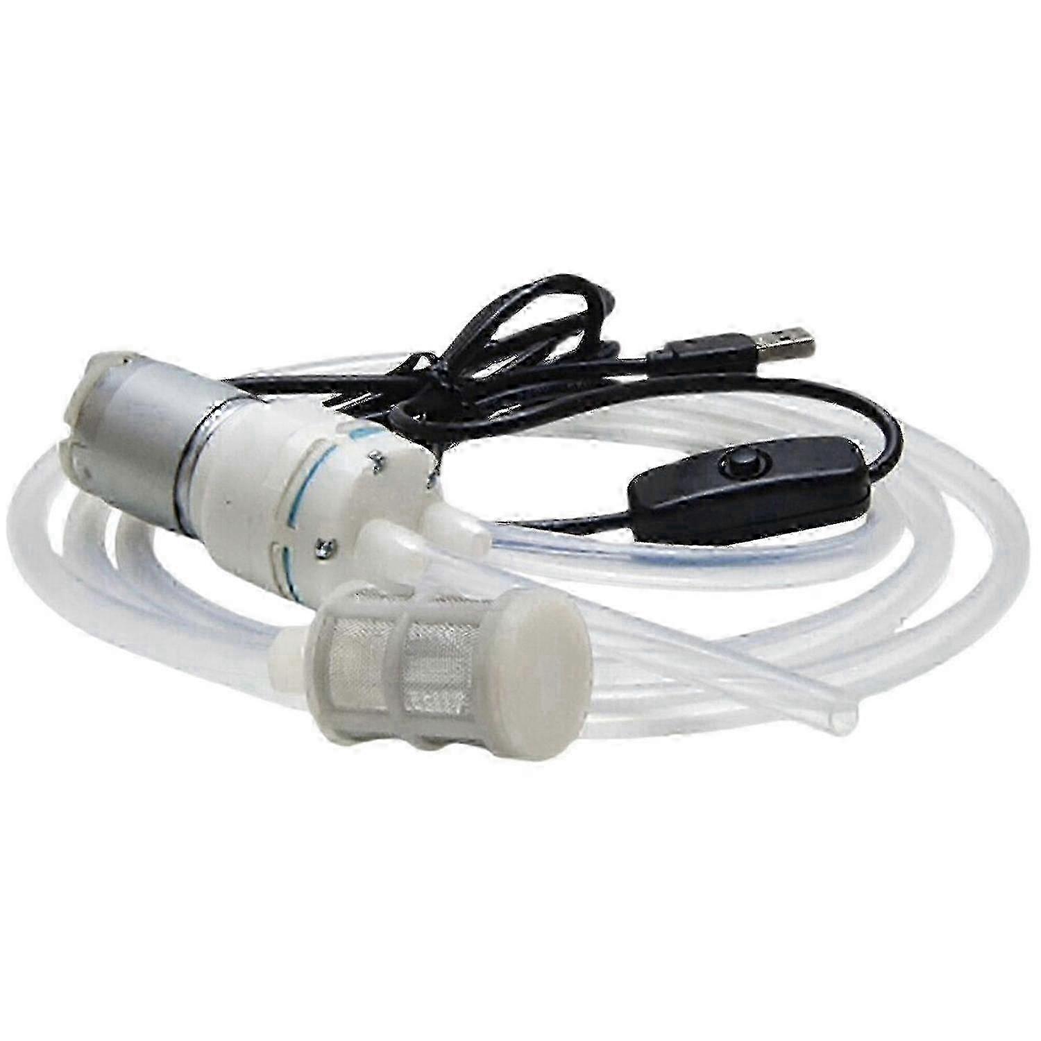 Portable Electric Wine Pump for Household Brewing Equipment and Liquor Suction Device - Ideal for Home Use