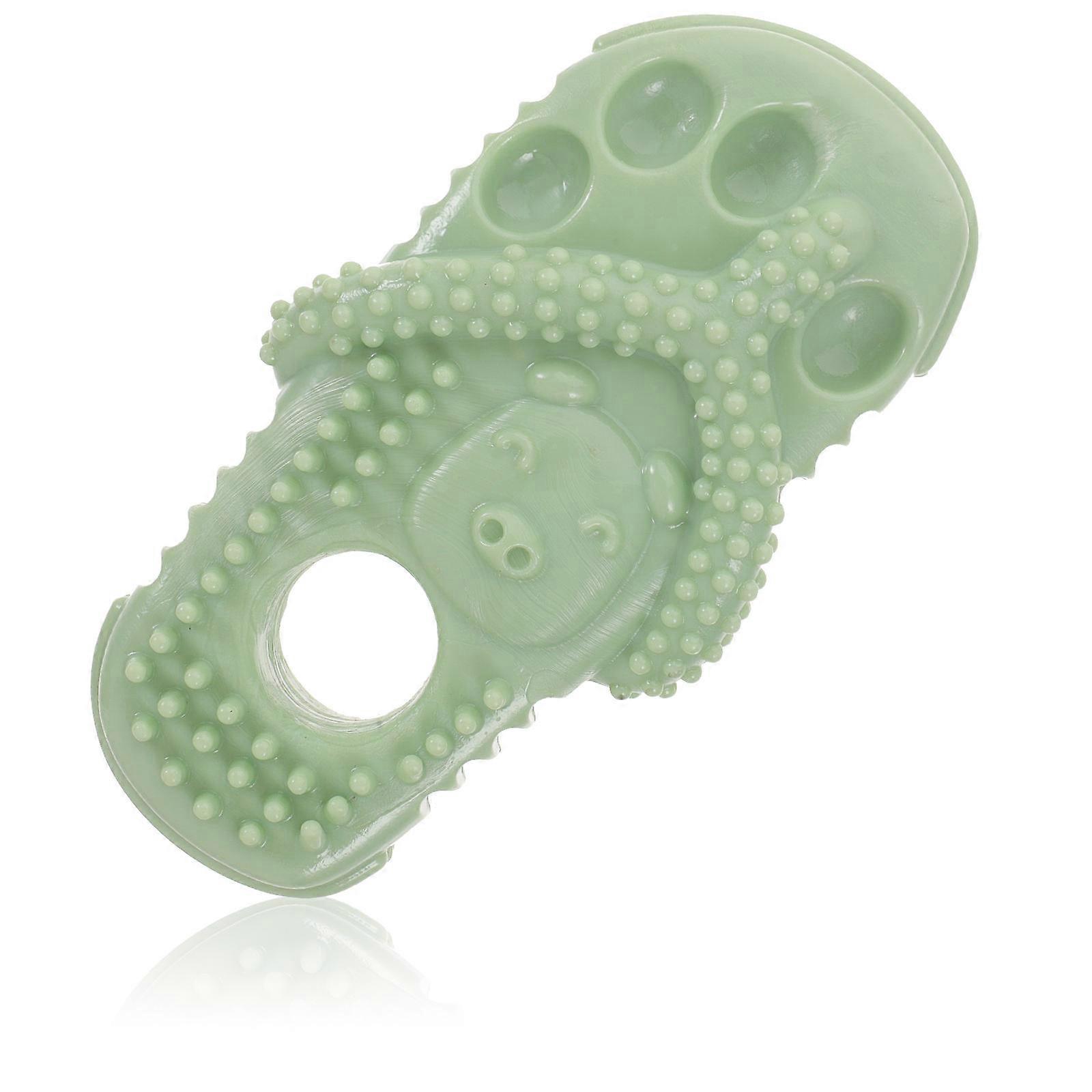 Dog Cleaning Toy Portable Puppy Molar Plaything Chewing Toy Large Dog Prevent Rubber 1Set