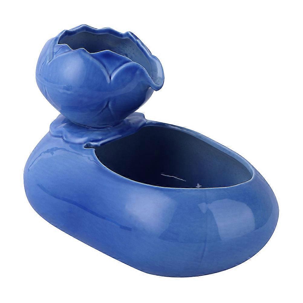 Water Dispenser Cat Large Capacity Prevent Overturning Ceramic Pet Owners 1Set