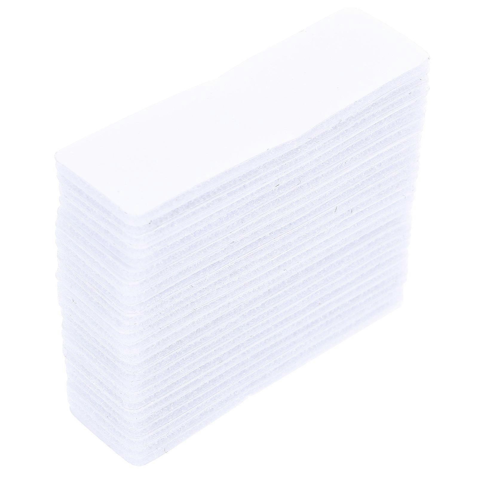 25pcs Heavy Duty Adhesive Loop Tapes for Sofa Fixing, Non Slip Strips for Picture Hanging & Carpet Curling – Self Adhesive Square Stickers for Home,