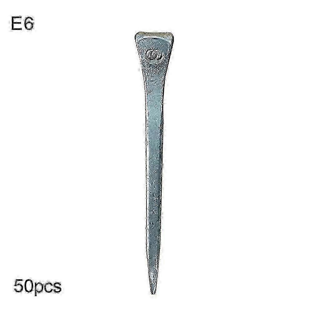 50st stål hästsko naglar för hästsportutrustning