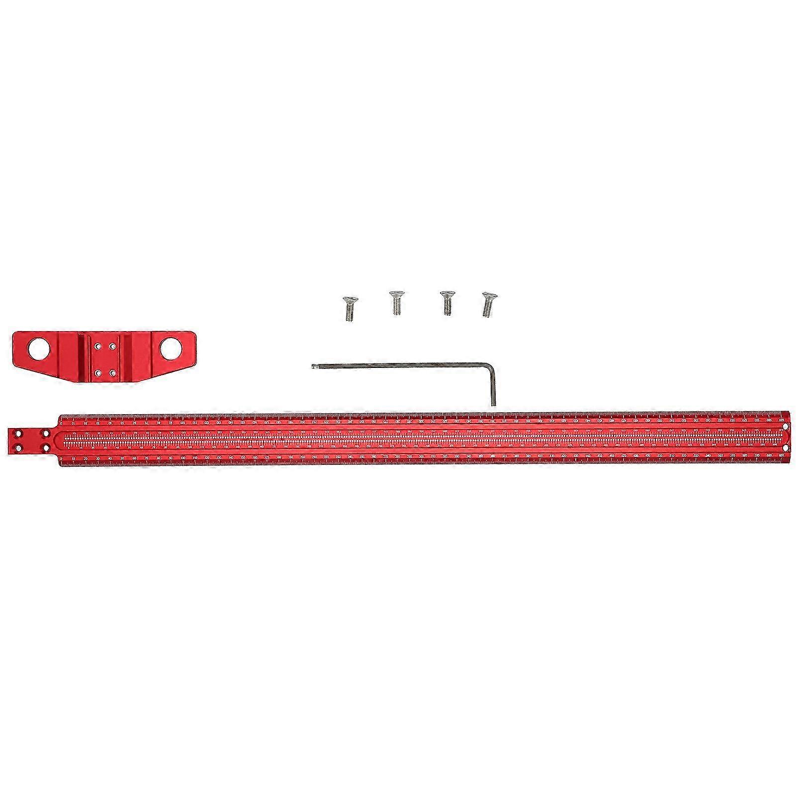 Aluminum Alloy T Square Ruler Removable Woodworking Scriber Art Framing Drafting Tools 600mm