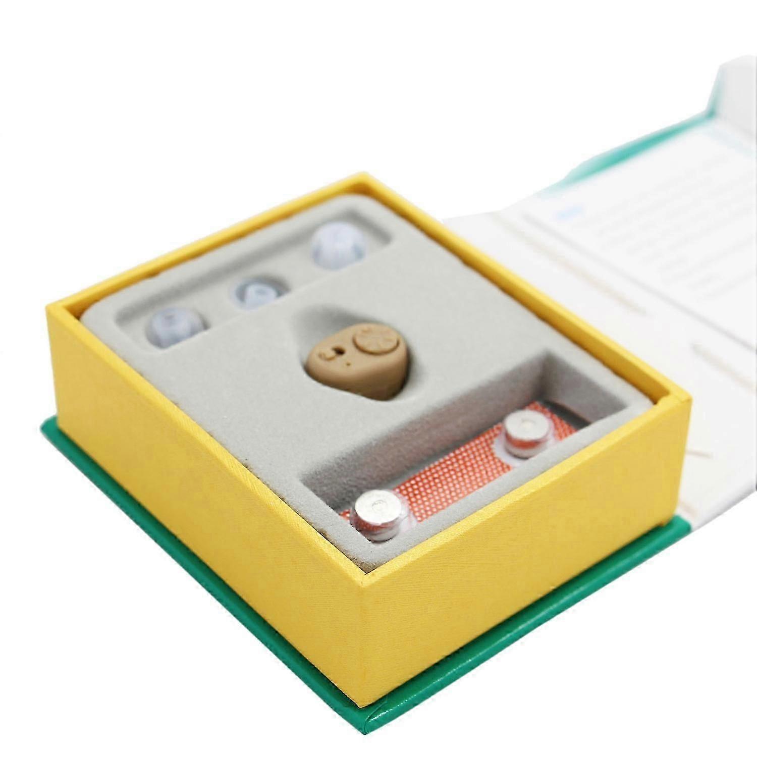 K-86 In-Ear Hearing Amplifier Set with Three Sizes of Earplugs