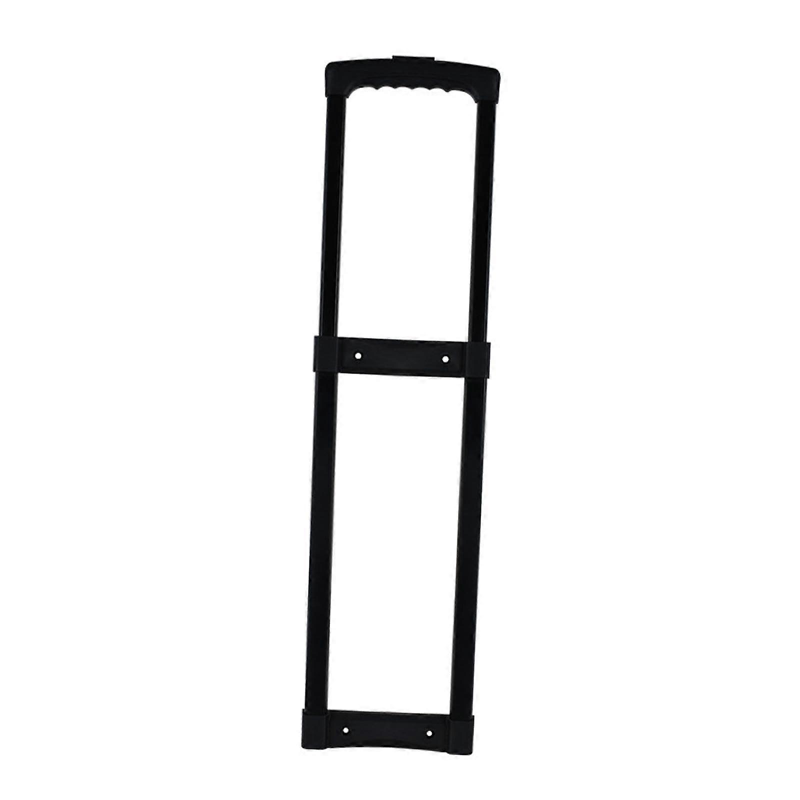 Replaceable suitcase handle, 2stage, retractable metal frame, wearresistant, black, DIY parts