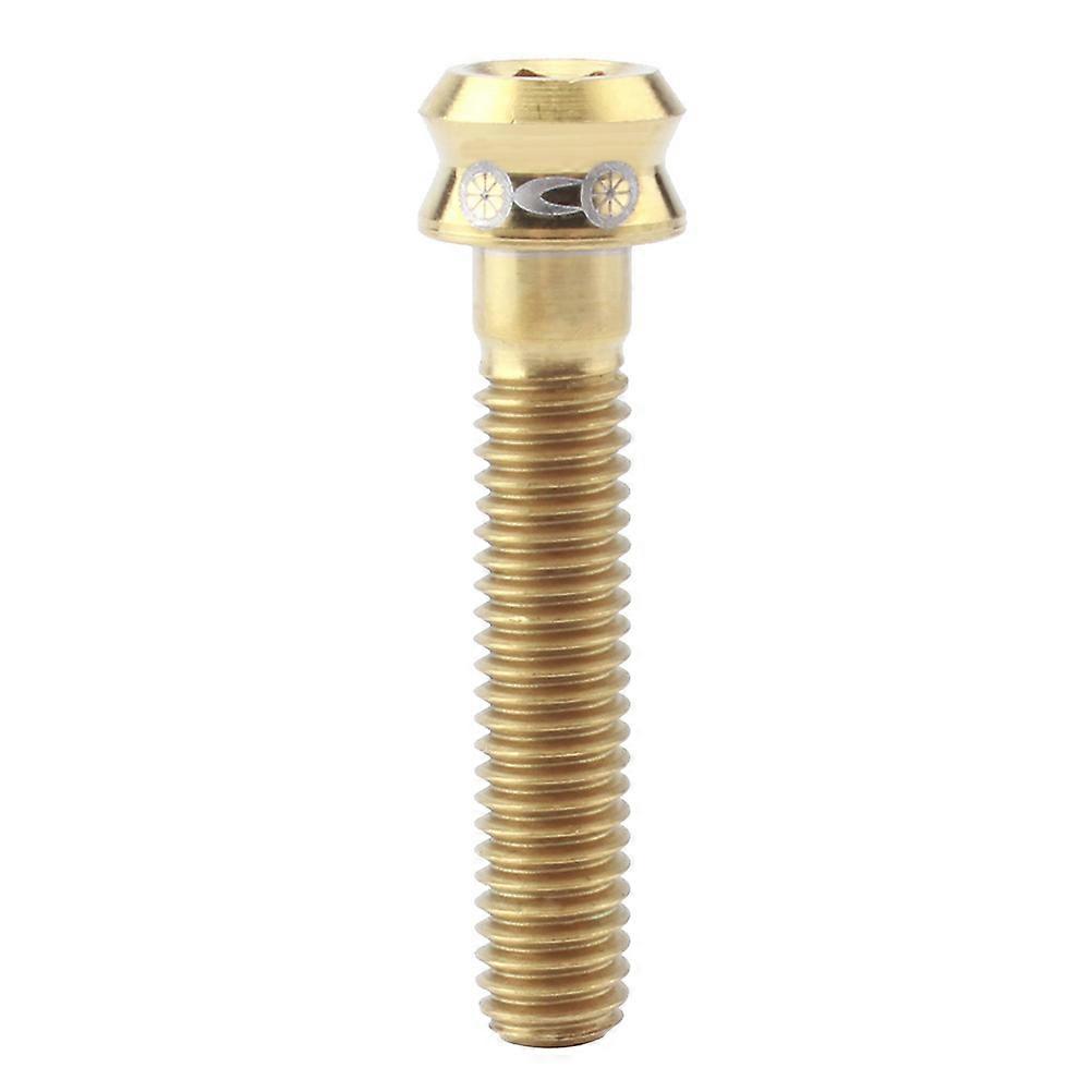 マウンテンバイクステムチタン合金スクリュー円筒形スタイルエンハンスメント1個