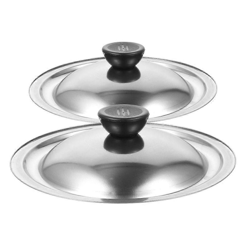 Pan Lid Replacement Seal Food Freshness Kitchen Pan Lid 2Pcs