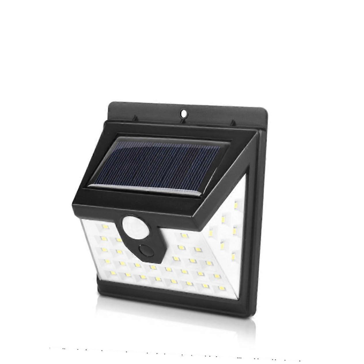 2 Pieces Solar Sensor Wall Lamp LEDs for Outdoor Area, EcoFriendly Solar Light with Motion Sensor for Garden
