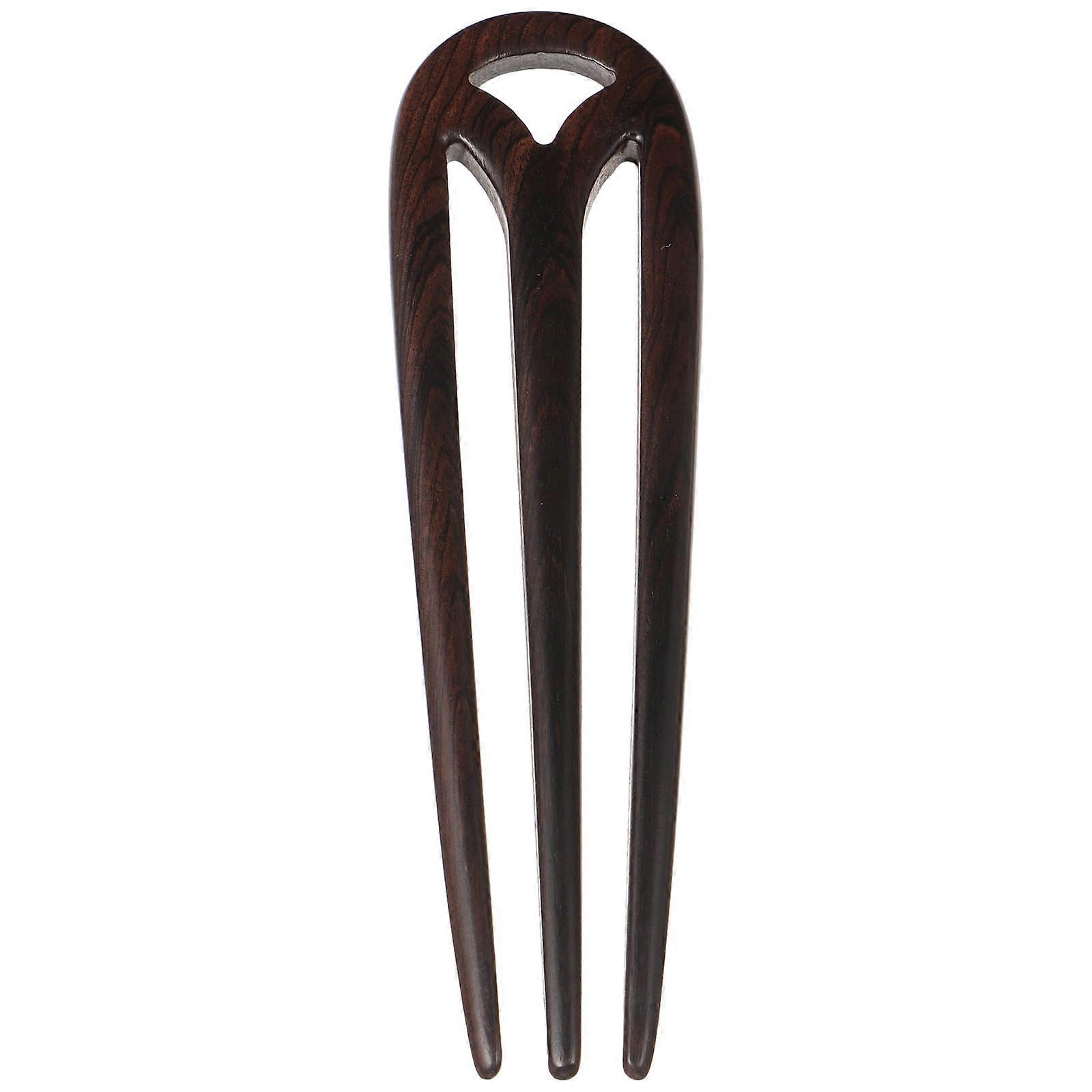 1Pc Chinois Rétro Épingle À Cheveux Simple Porter Créatif Femmes Décoration Noire