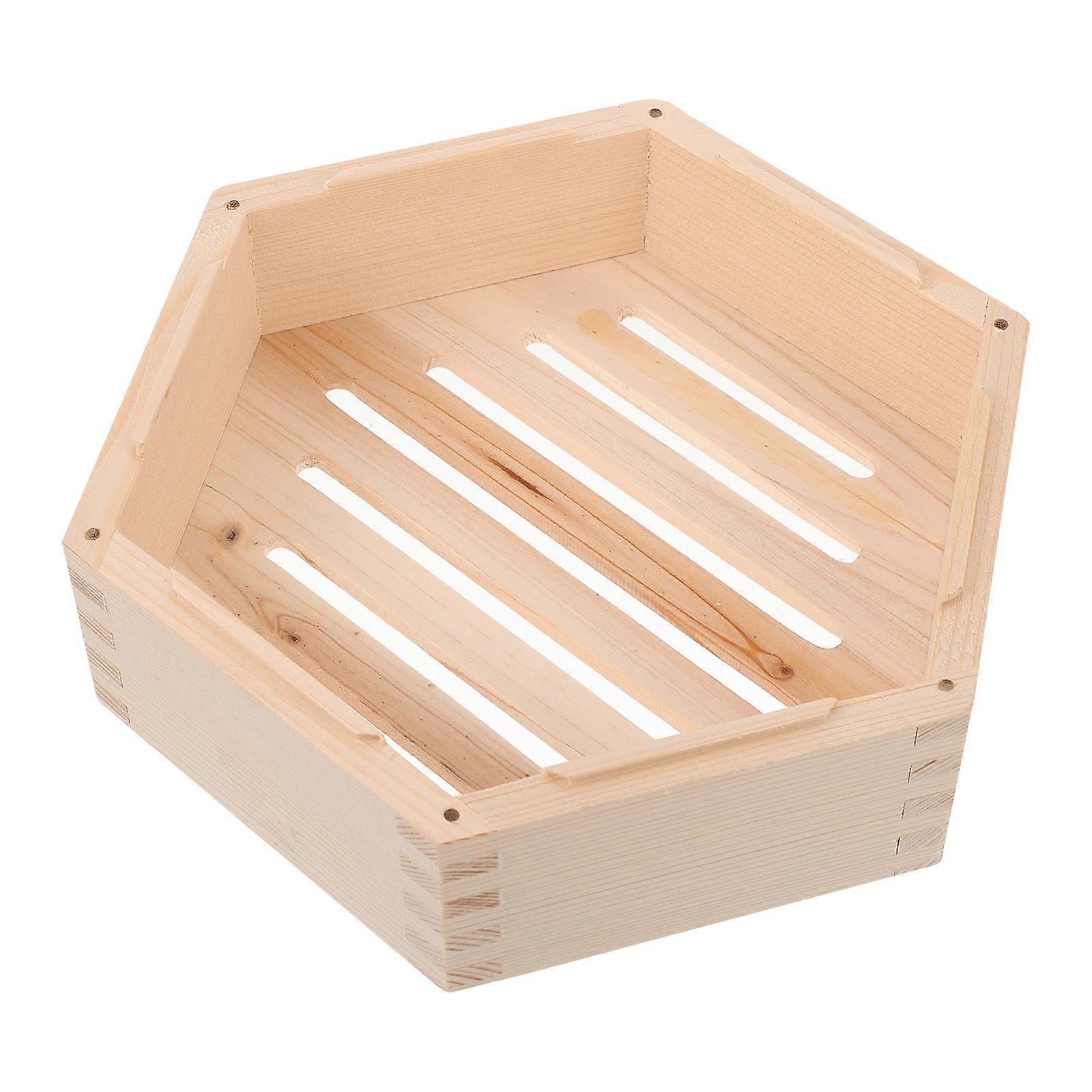 Kitchen Wood Food Steamer Made of Synthetic Material for Steaming Various Foods 1 Pc