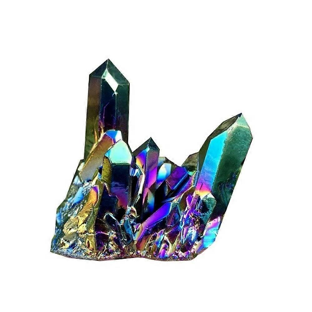Natural Quartz Crystal Titanium Cluster Mineral Specimen Healing Stone Luck Stone 50g 80g 120g Size Options