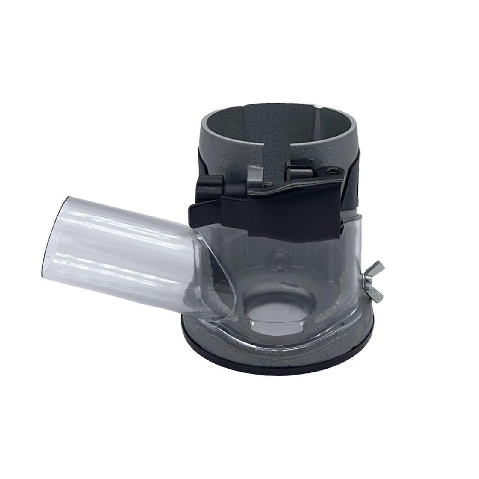 Wood Router Base Dust Cover, Carpentry Milling Cutter Base, Trimming Machine Milling Stand Portable Replacements (Dust Collect JZ Base)