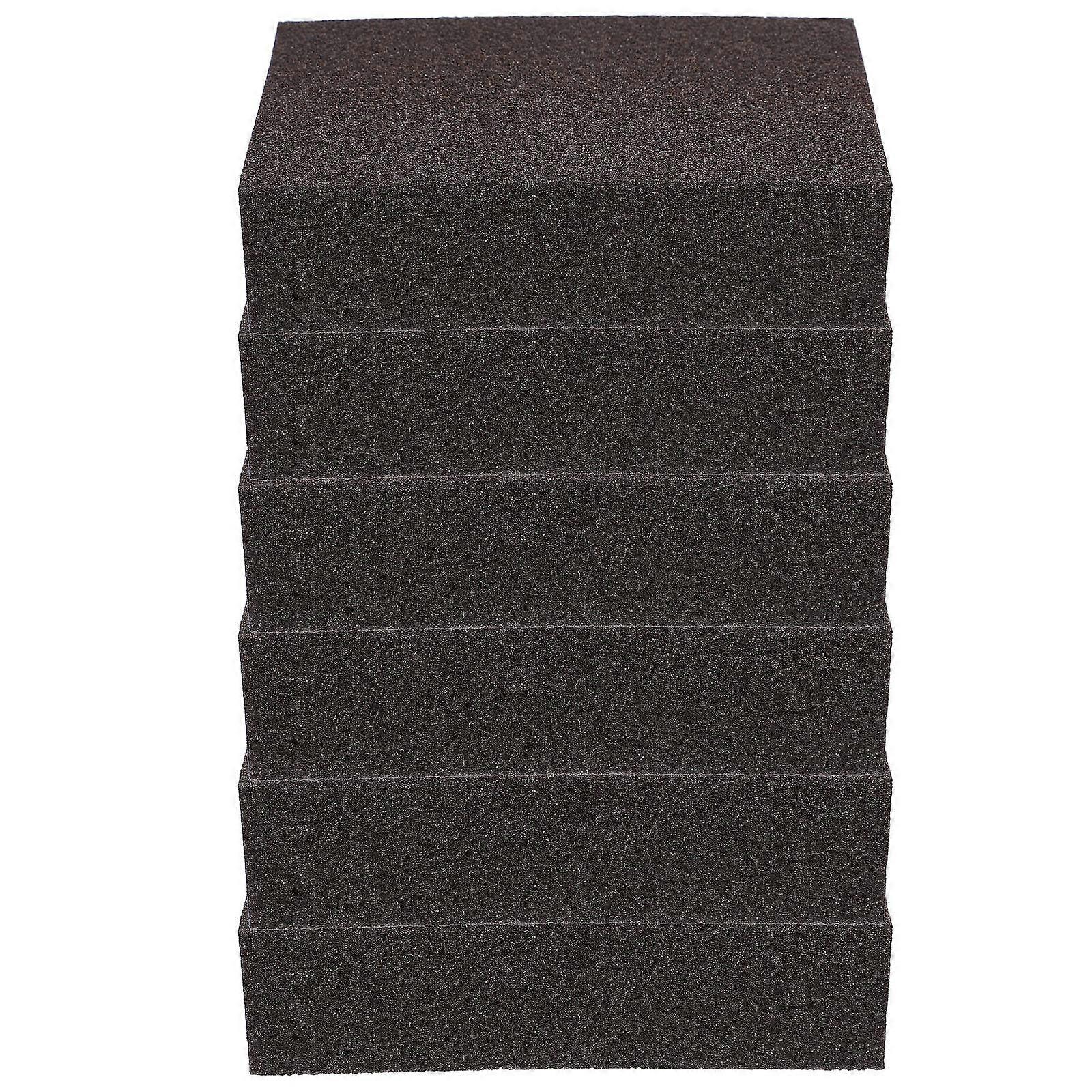 Sanding Pads Sanding Block For Wood Furniture Portable Design Rectangular Corundum 6Pcs