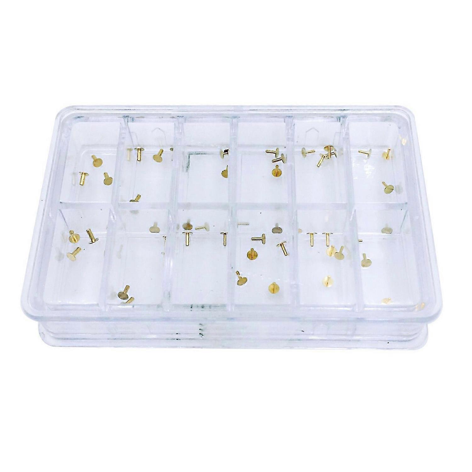 120x Watch Dial Feet Assortment Spares Part Watch Dial Repair Tool Kit Supply 3T FT