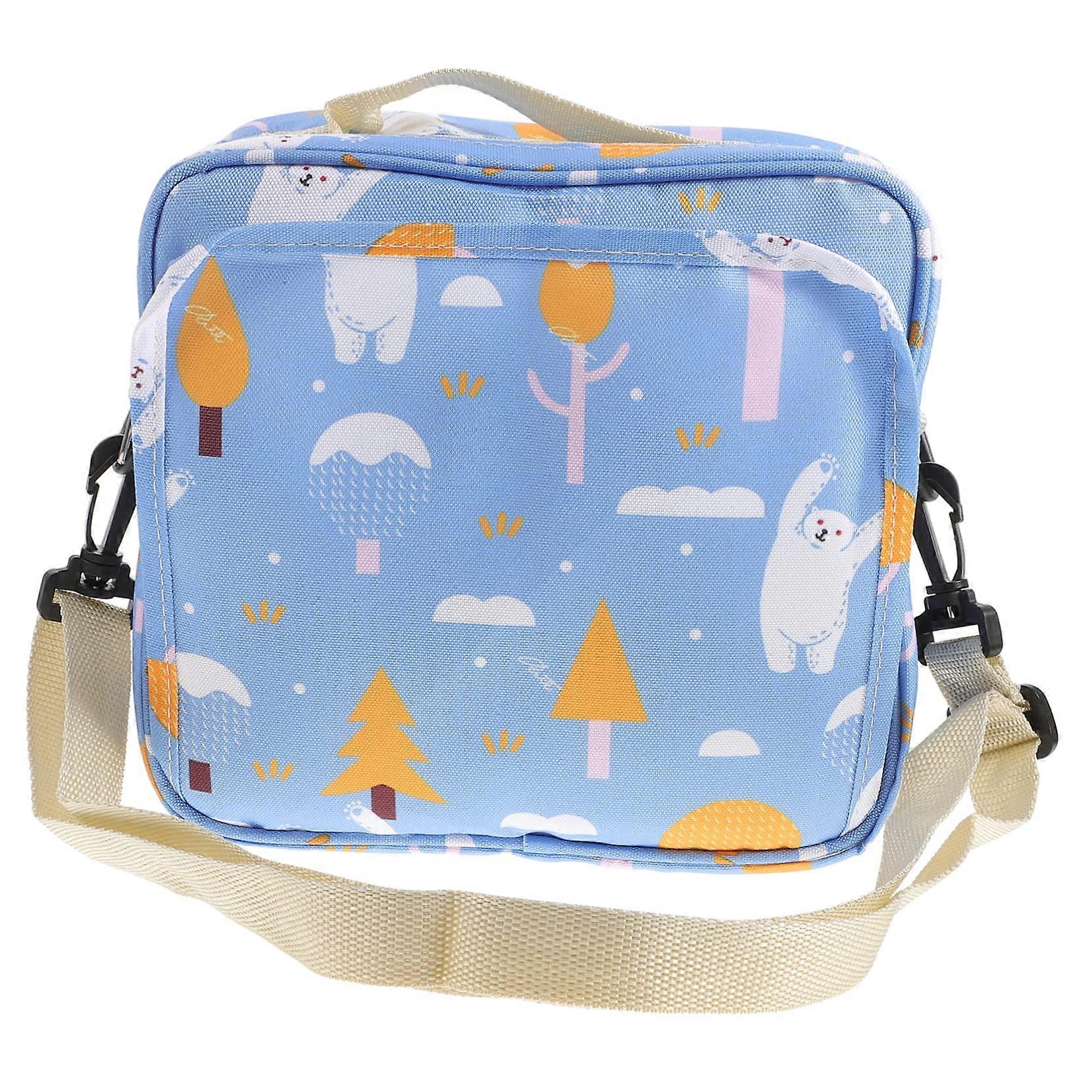 Travel Nappy Bag Large Multifunctional Changing Bag for On the Go Organiser for Pushchairs Durable Carry Strap for Mothers Dads