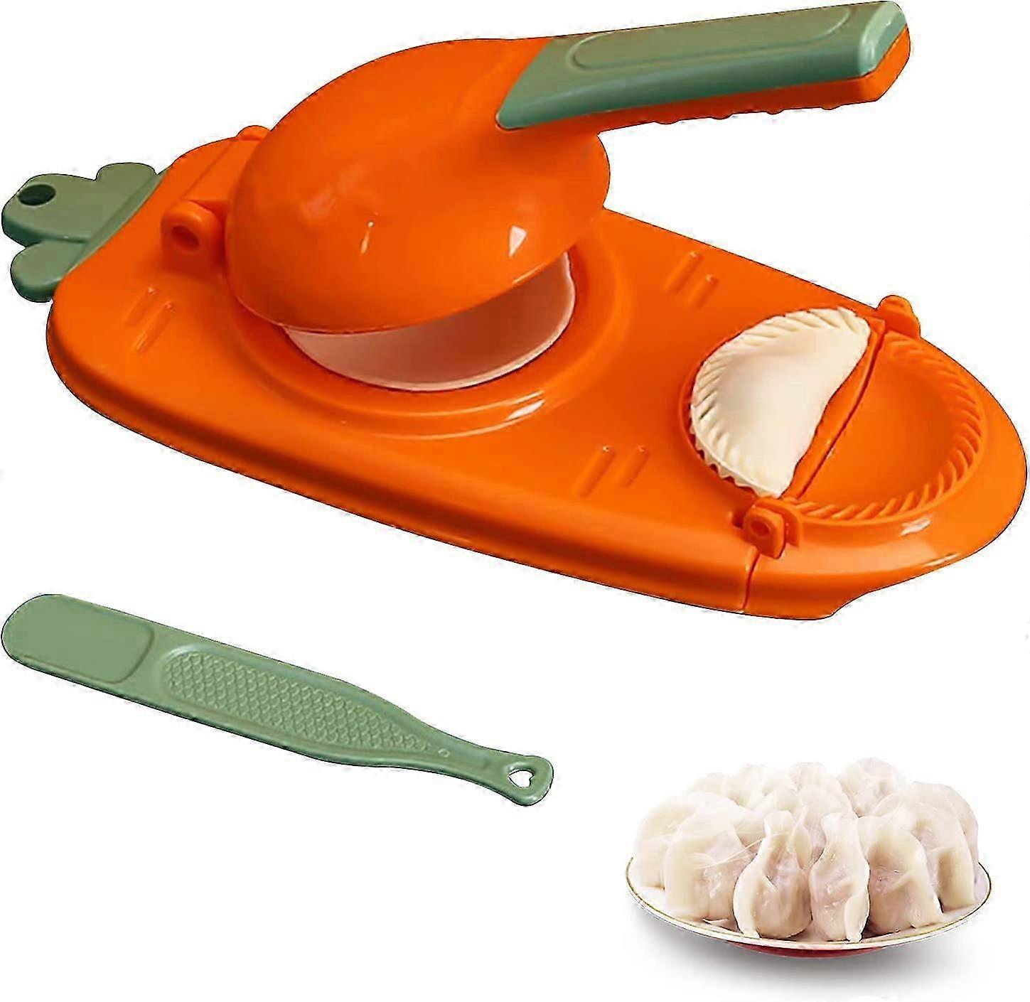 2-in-1 Dumpling Maker Machine, Manual Dough Press, Dumpling Machine, Dumpling Moulds