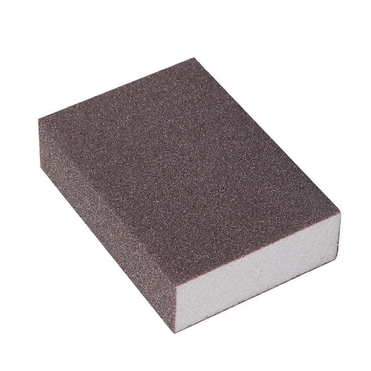 4-Pack Simple Sandpaper Sponge Abrasive Blocks for Drywall Sanding, Coarse Grit, Crafted from Emory Cloth, Coffee Color