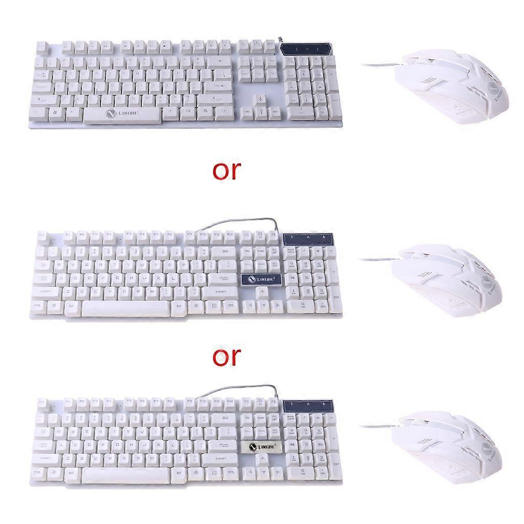 GTX300 Colorful RGB Light Mechanical Sense Clavier Souris Set Mechanical Feel