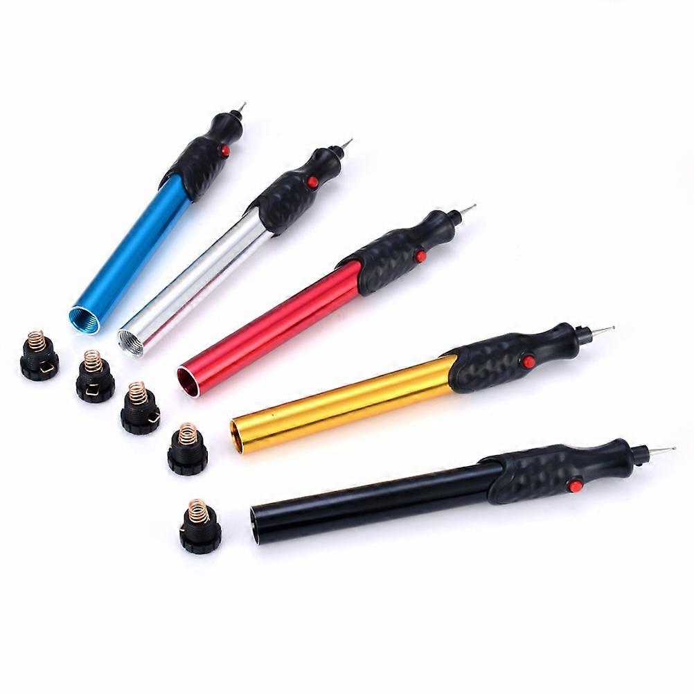 Engraving Pen Precision Engraving Tool Diy Projects Glass Metal Red 1Pack