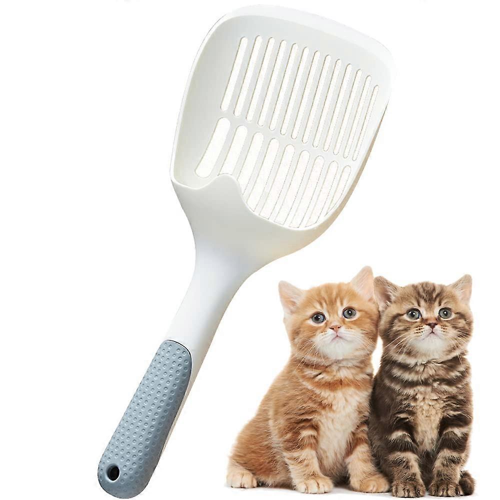 BPS Plastic Scoop for Cat Litter Tray with Comfortable Handle Sand Collector Plastic BPS5589