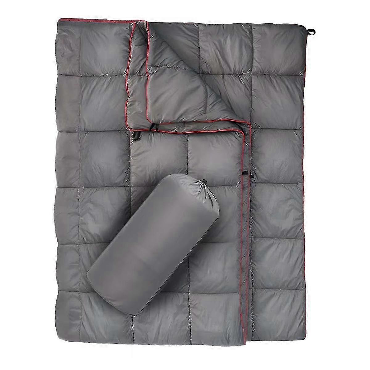 Ultralight Camping Blanket - Waterproof, Wearable, Warm Poncho Liner for Outdoor Travel, Climbing, 200x140cm