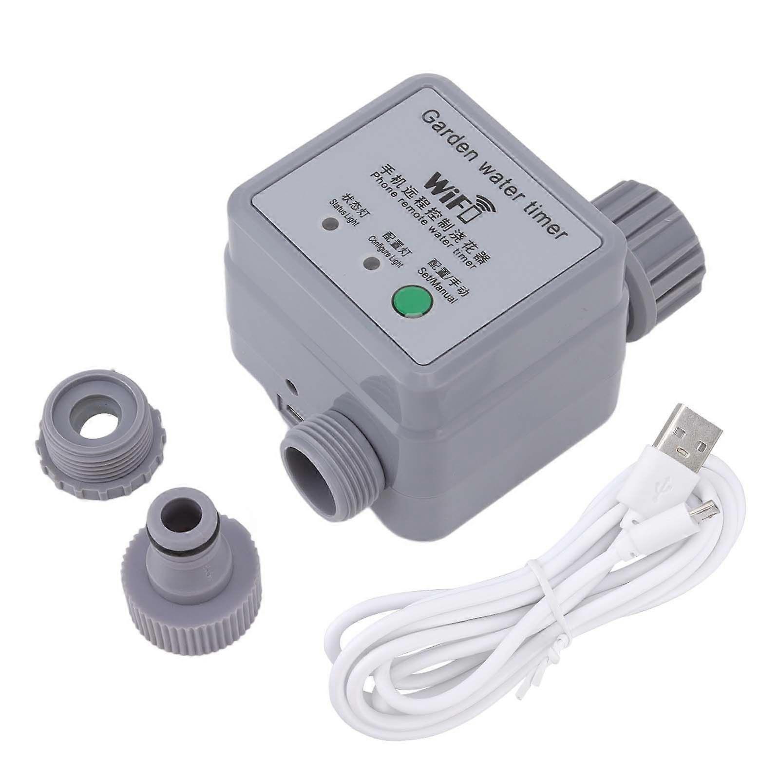 Timer per irrigazione intelligente, irrigazione automatica, telecomando, alimentazione USB, timer per irrigazione per cortili e balconi