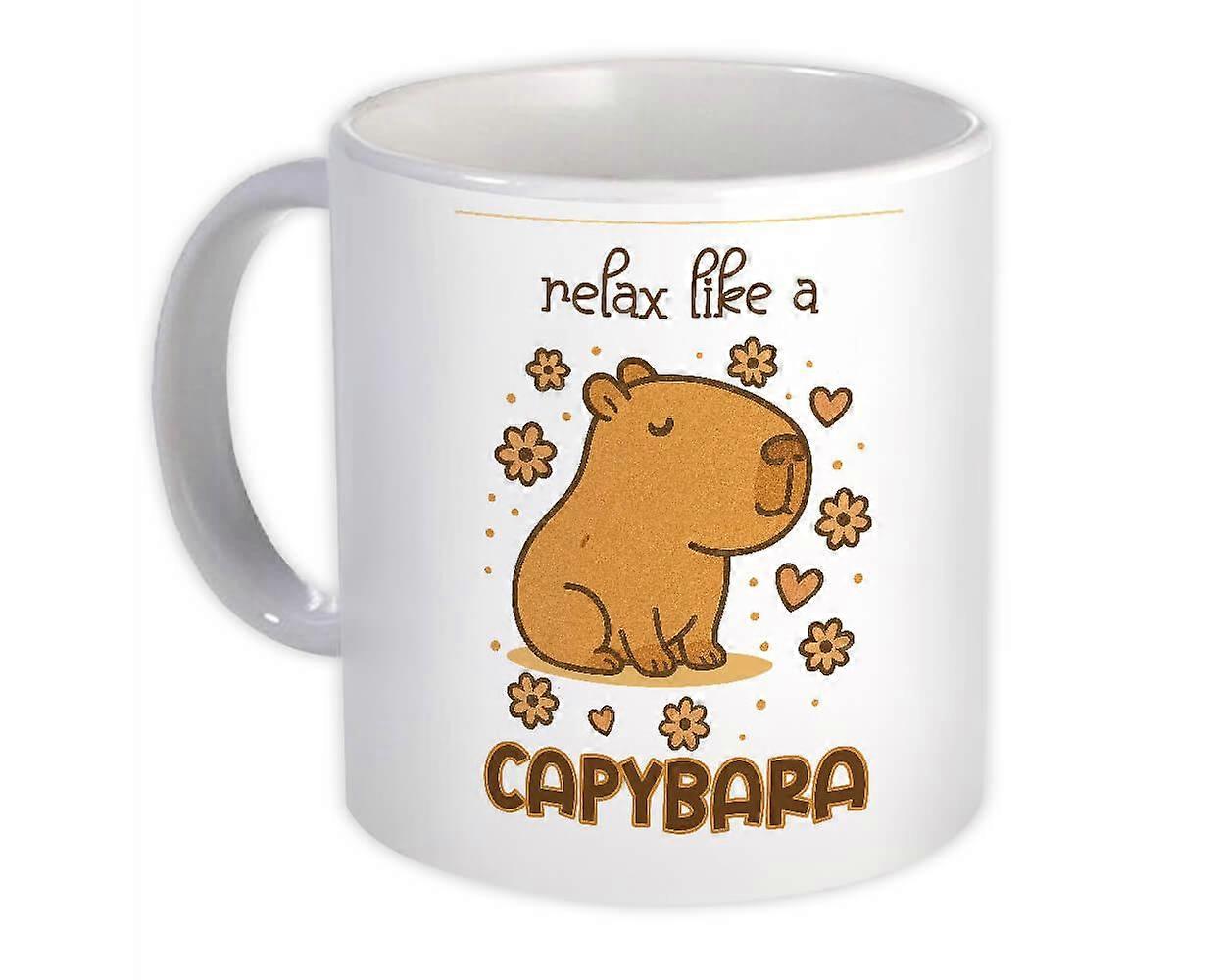 Gift Mug: Relax Like A Capybara Zen