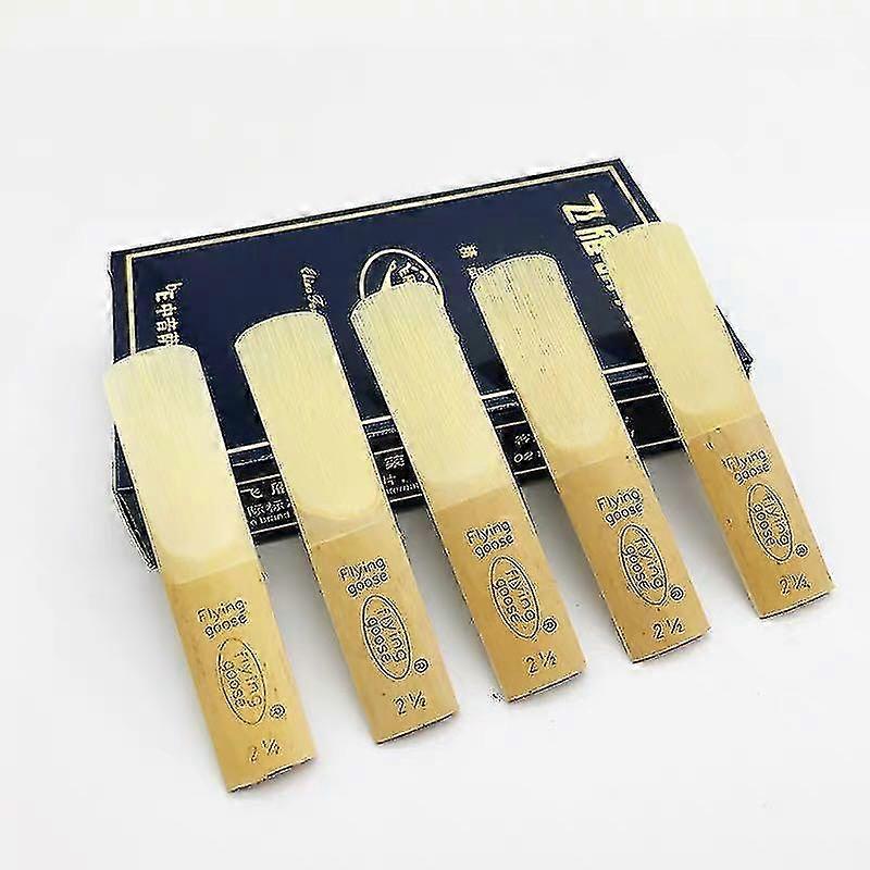 Strength 2.5 Alto Sax Reeds from Shanghai Flyinggoose - Premium Quality for Classical & Popular Music Performance