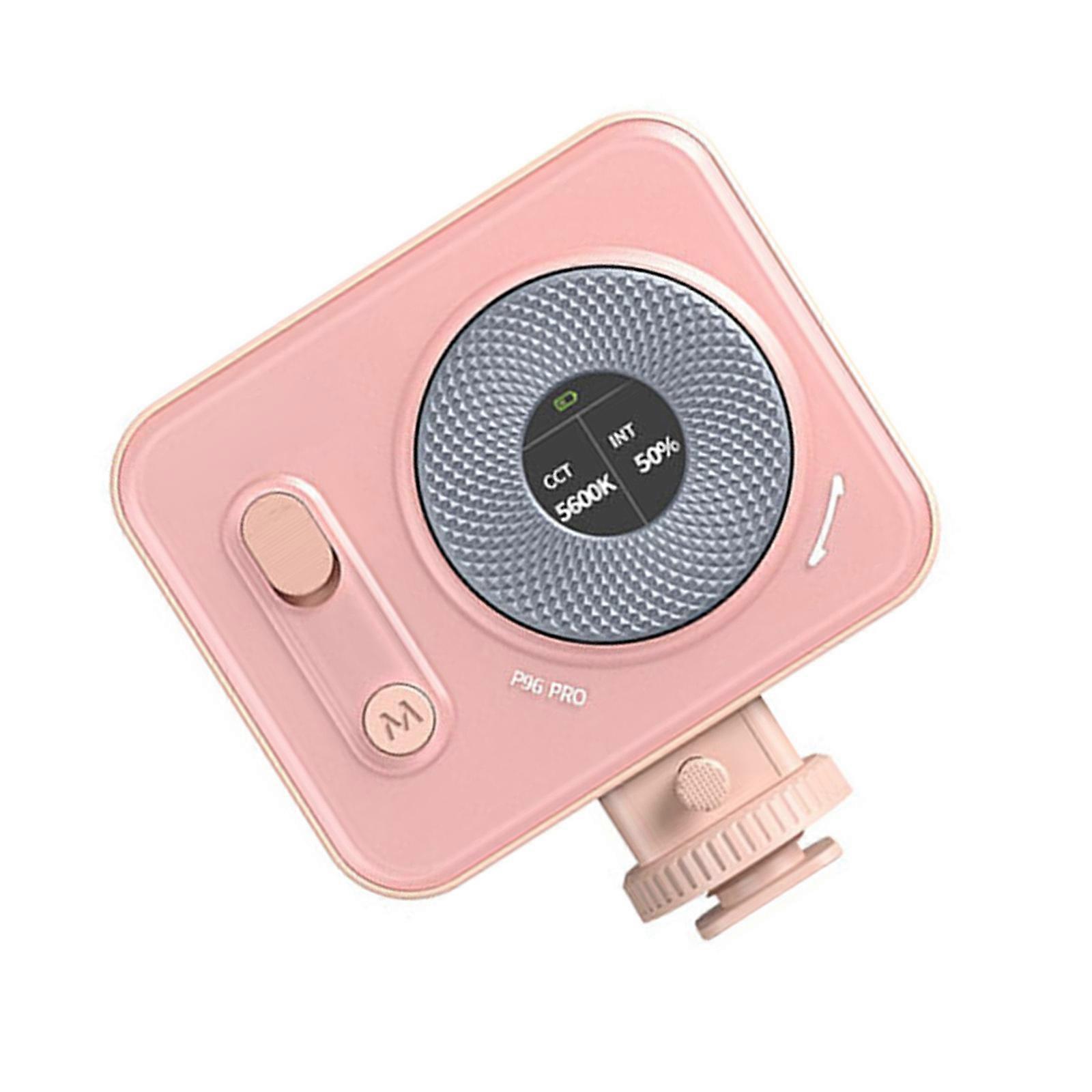 Compactly Fill Light LED Video Light Adjustable Color Temperature LED Light for Studio Outdoor Use Durability Design Multicolor