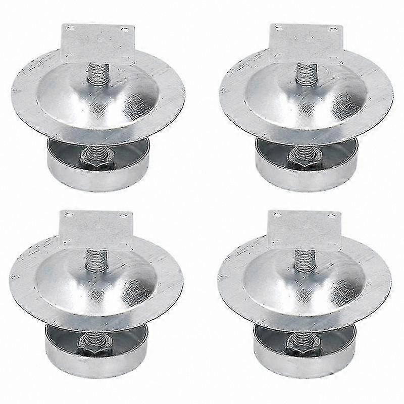 4-Pack Stainless Steel Ant-Resistant Hive Stands for Beekeeping Base Support