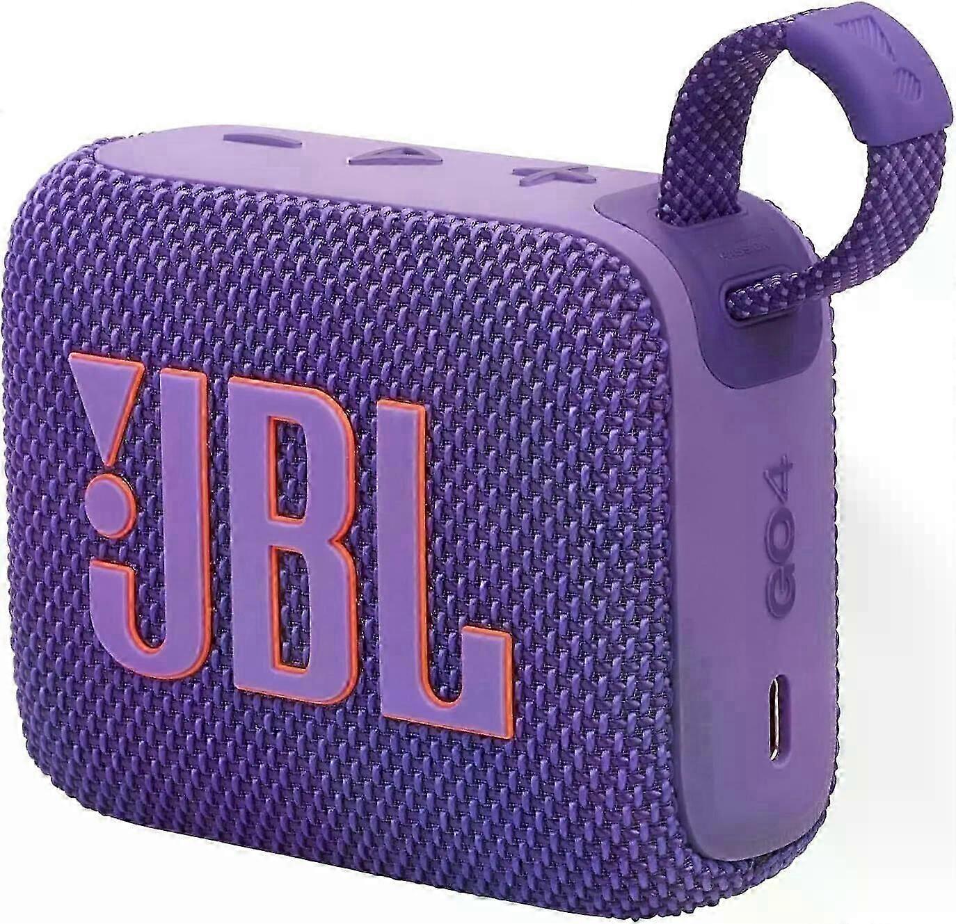 LX-JBL Go 4 Bluetooth Speaker-Purple