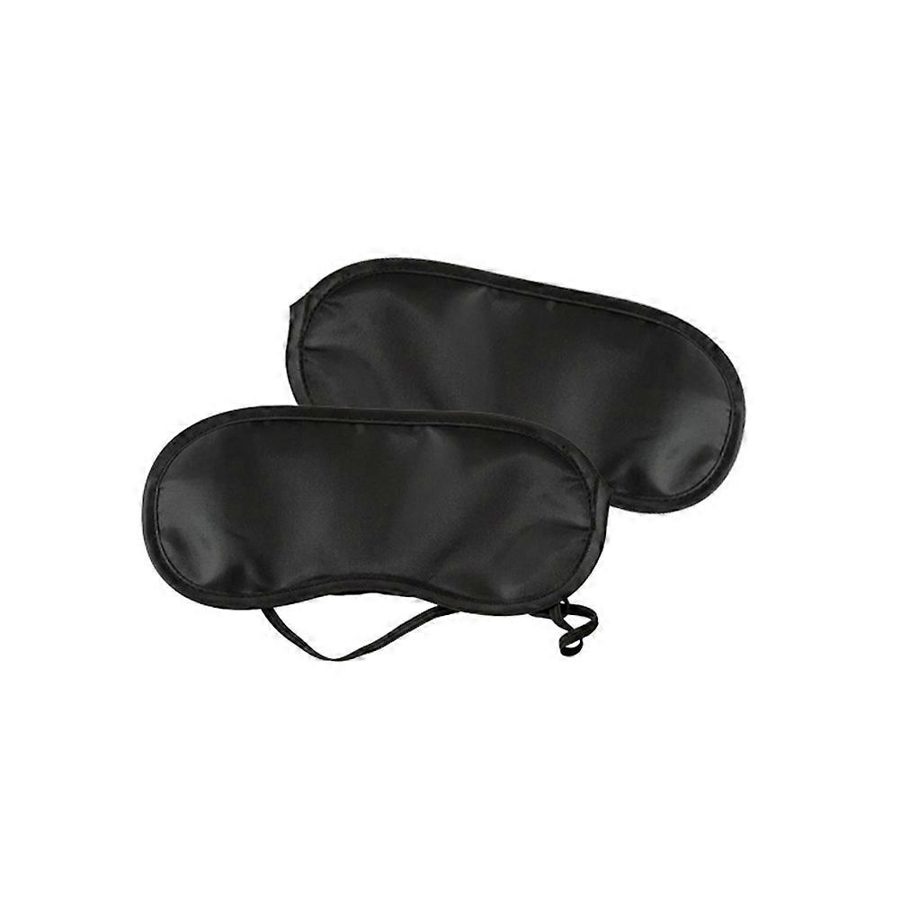 Ljusblockerande Elastisk Ögonmask Rektangulär Form Polyester Material För Sömnhjälp 1Set