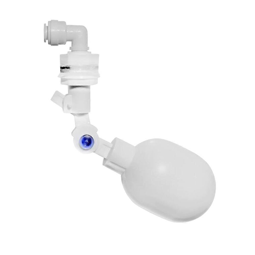 Durable Float Valve for Water Control Use Made of Acrylic and Plastic White Color