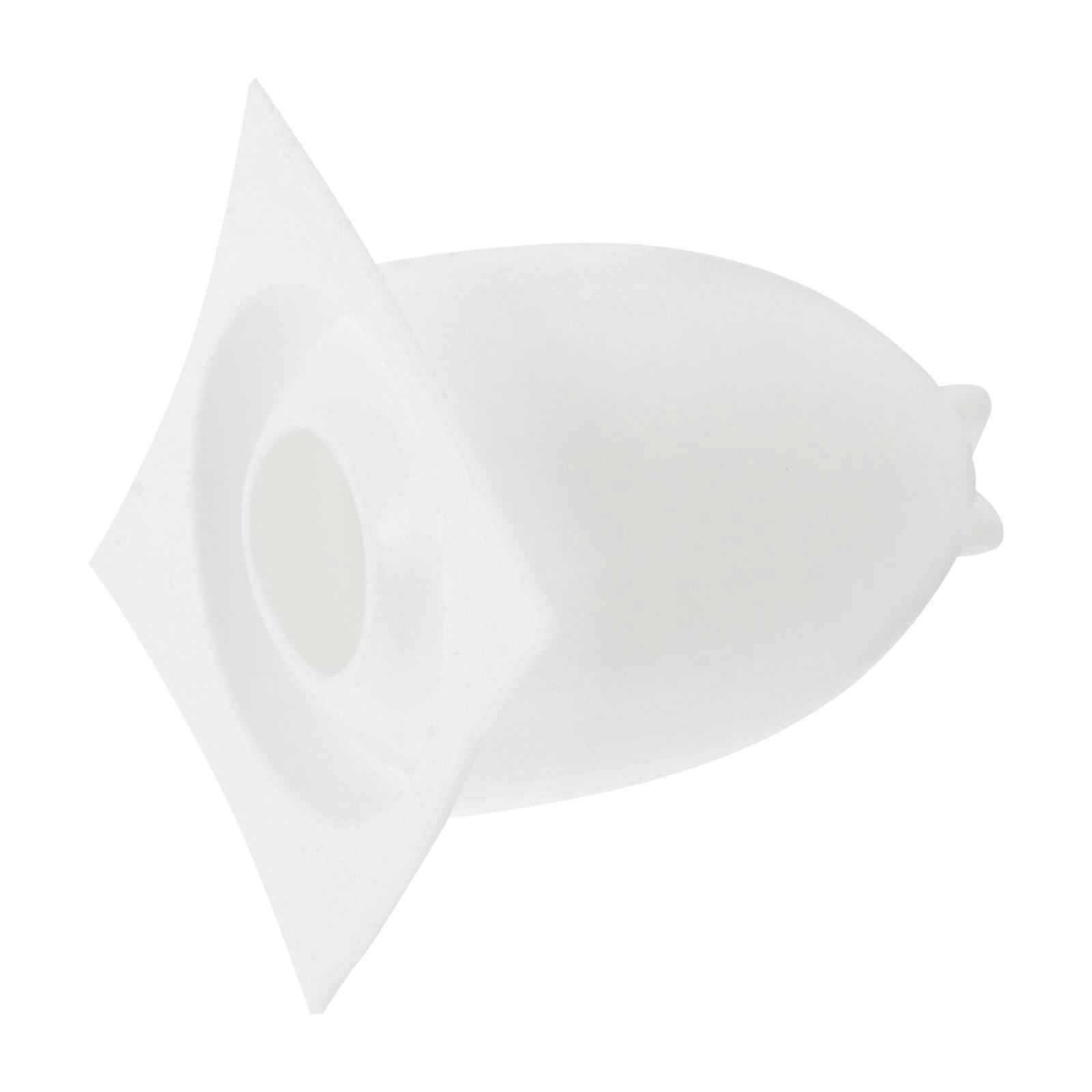 Silicone Mold for Candle Soap DIY Scented Handmade Crafts Egg Shaped White